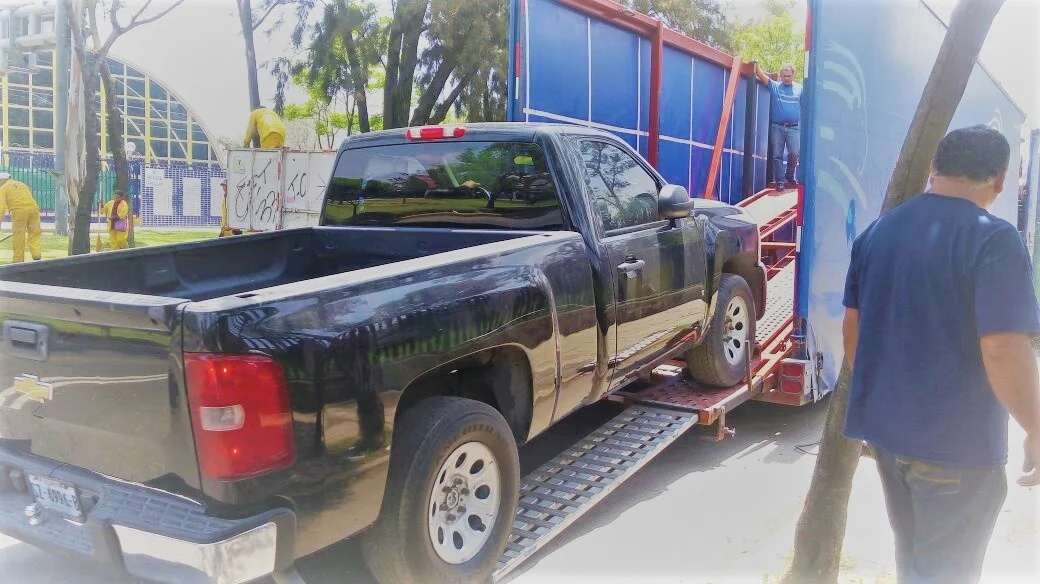 Traslado de unidades de agencia en madrina o nodriza